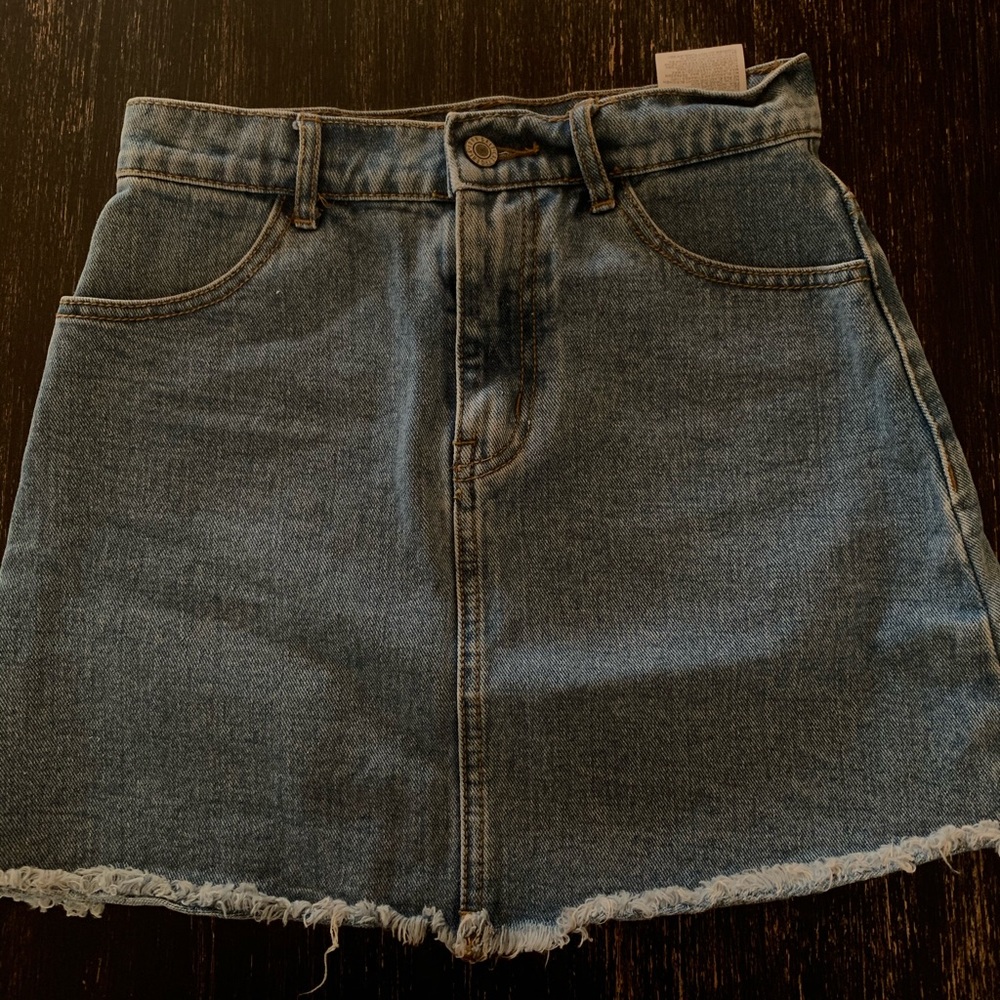 Denim skirt